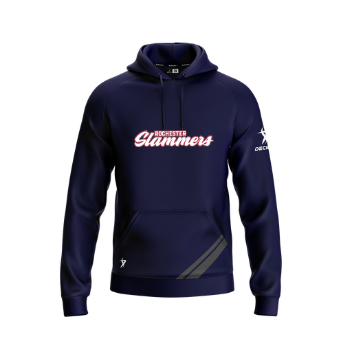 [FOLHSMNV-YXS-LOGO1] Decker Summit Hoodie (Youth XS, Navy, Logo 1)
