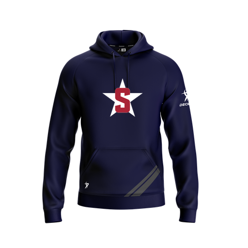 [FOLHSMNV-YXS-LOGO2] Decker Summit Hoodie (Youth XS, Navy, Logo 2)
