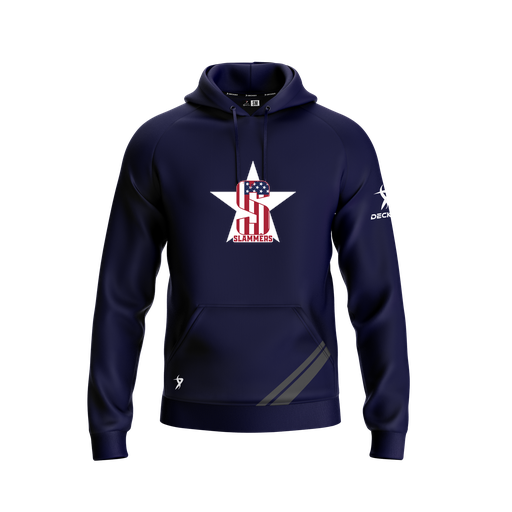 [FOLHSMNV-YXS-LOGO3] Decker Summit Hoodie (Youth XS, Navy, Logo 3)