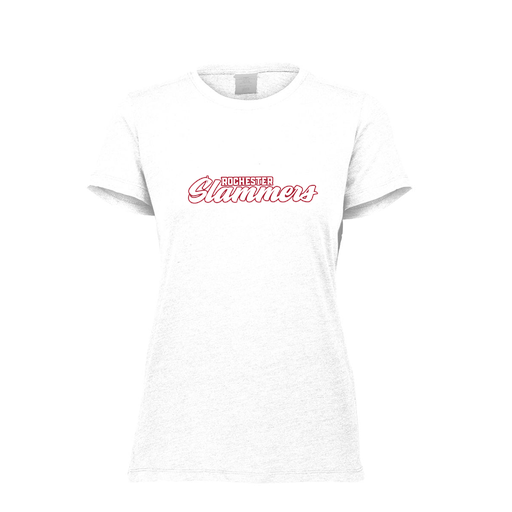 [FTSCUBWH-FAXS-LOGO1] Decker Women's Tri-Blend T-Shirt - Short Sleeve (Female Adult XS, White, Logo 1)