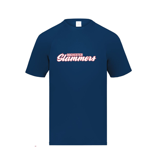 [2790.065.S-LOGO1] Men's Smooth Sport T-Shirt (Adult S, Navy, Logo 1)