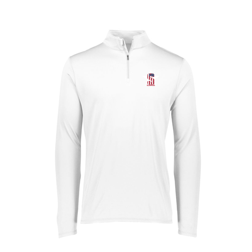 [FTLQFLWH-FAXS-LOGO3] Decker Women's Flex-Lite 1/4 Zip Shirt (Female Adult XS, White, Logo 3)
