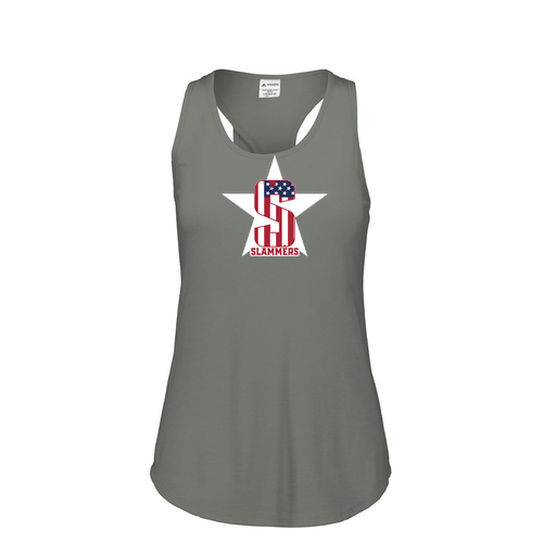 [3078.013.S-LOGO3] Ladies Tri Blend Tank Top (Female Adult S, Gray, Logo 3)