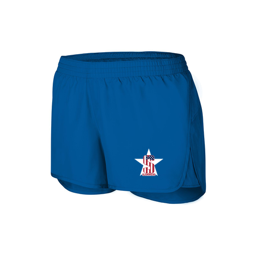 [2430.060.XS-LOGO3] Women's Performance Shorts (Female Adult XS, Royal, Logo 3)