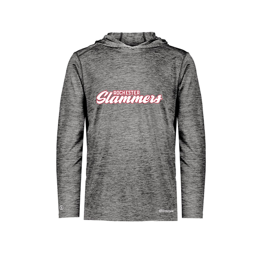 [FOLHCGBK-YS-LOGO1] Decker Youth Charge Hoodie (Youth S, Black, Logo 1)