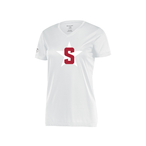 [222820.005.S-LOGO2] Ladies Movement Dri Fit Shirt (Female Adult S, White, Logo 2)