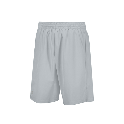 [229556.099.XS-LOGO4] Men's Weld Short (Adult XS, Silver, Logo 4)